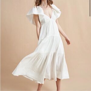 Elegant White dress la linge dress